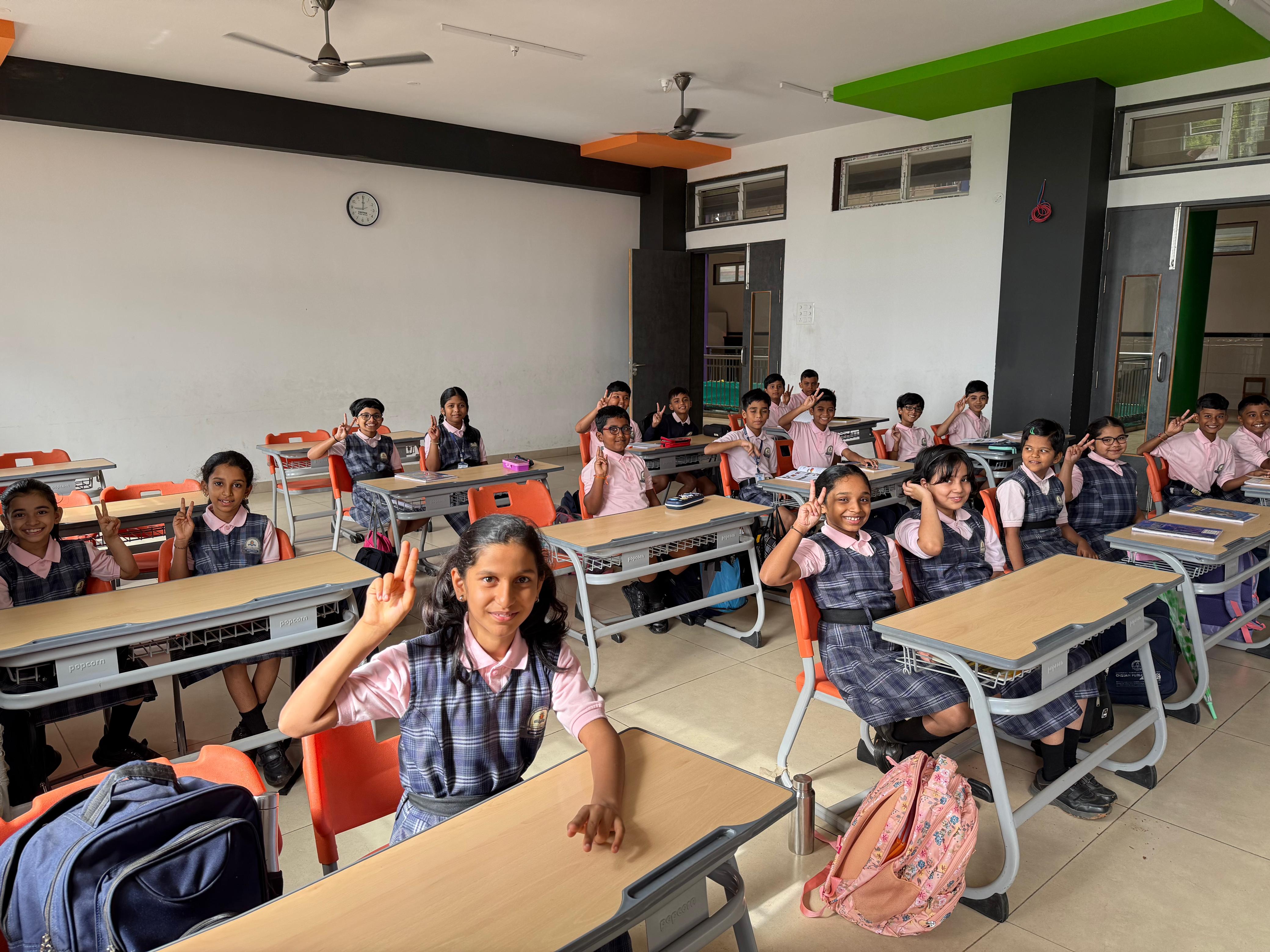 Spacious Class Rooms